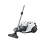 Voir la diapositive 1 : BOSCH Aspirateur sans sac 550w 72db blanc/noir - BGS41K332