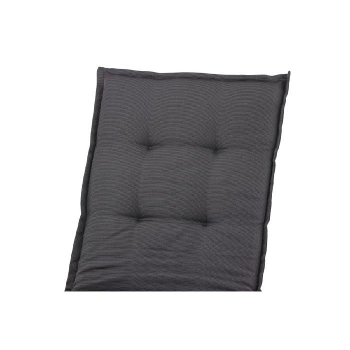 Paris Prix Coussin de Chaise Longue  Hanna  193cm Gris Foncé