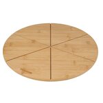 Fackelmann Planche à pizza avec rainures de coupe, Ø 32 cm