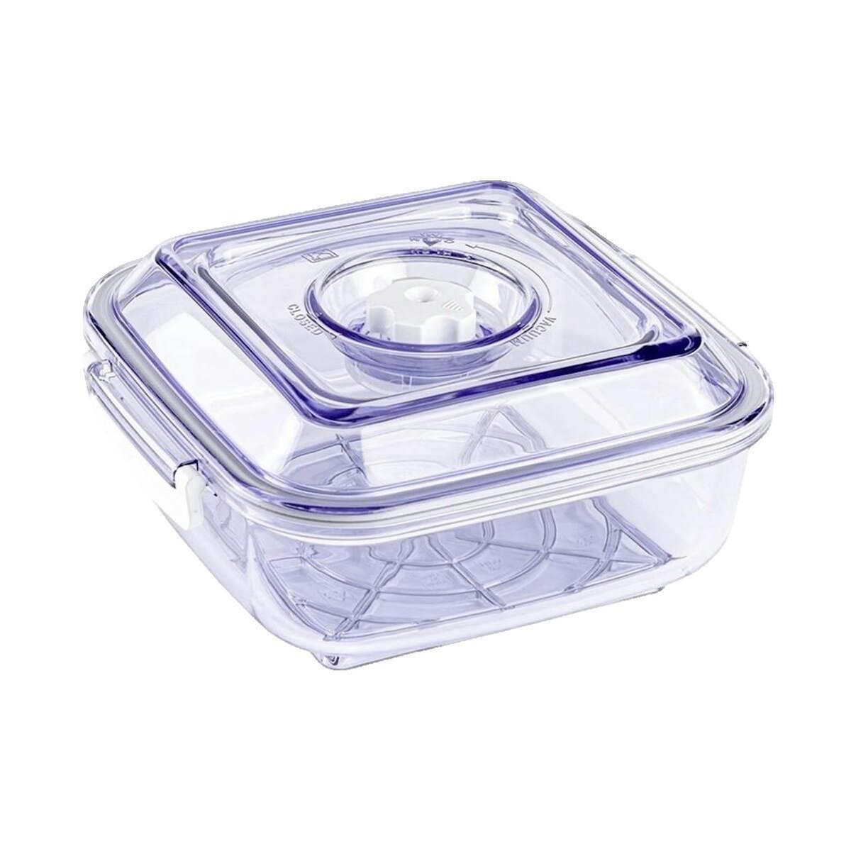 MAGIC VAC Conteneur sous vide Magic Vac bac rectangulaire 2,5 L transparent