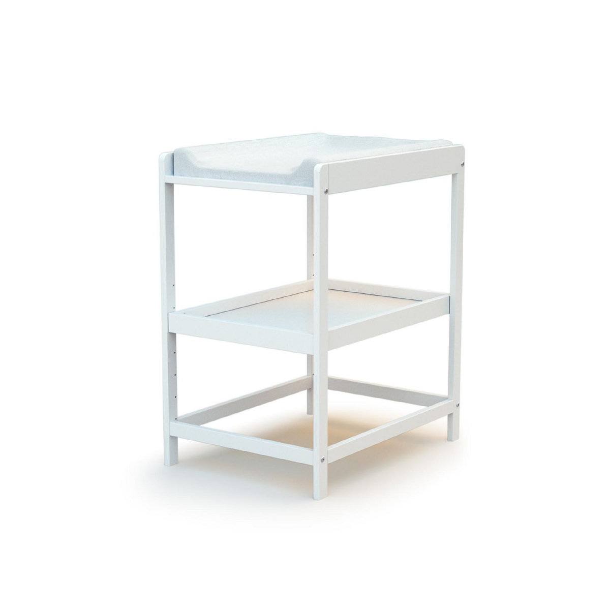 AT4 Table à langer 1 étagère CONFORT en bois 73 x 54 x 89 cm