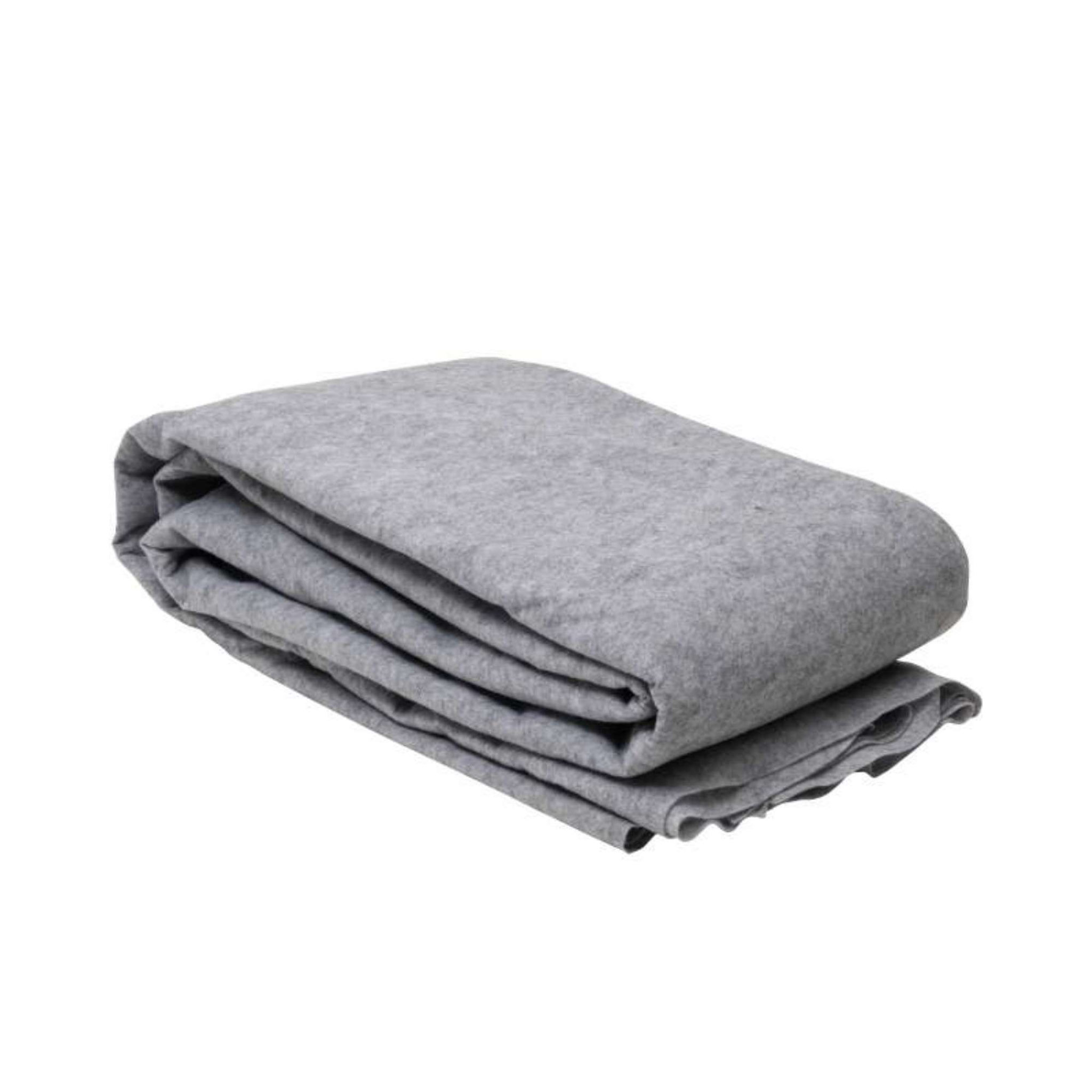 Voir la diapositive 3 :  Tapis de sol pour piscine Werkapro 110 g/m2 4,9 x 4,9 m pour piscine Ø 4,27/4,57 m