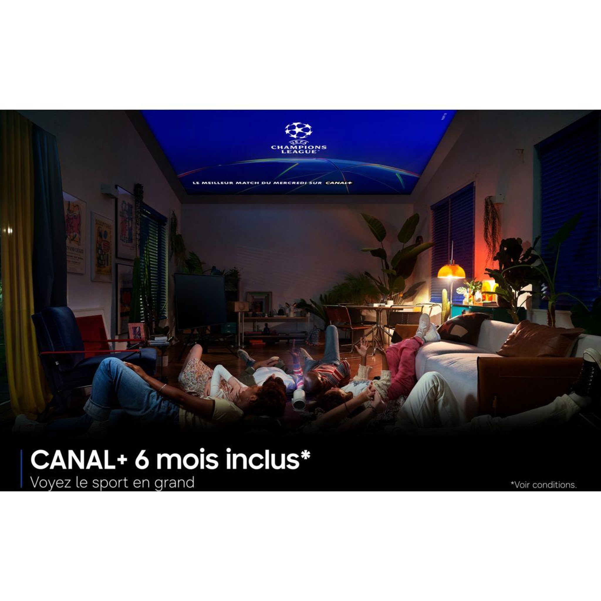 Voir la diapositive 5 : Samsung Mini vidéoprojecteur the freestyle lff3 - pack 6 mois canal+ inclus