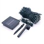 Lumisky Guirlande lumineuse solaire YOGY SOLAR WARM 200 Noir Plastique 16.3M