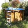 Voir la diapositive 3 : Ubbink Piscine bois Sunwater 3,60 x 1,20 m liner bleu - Ubbink