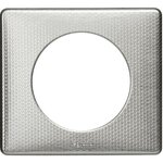 Legrand Celiane plaque 1 poste alu snake