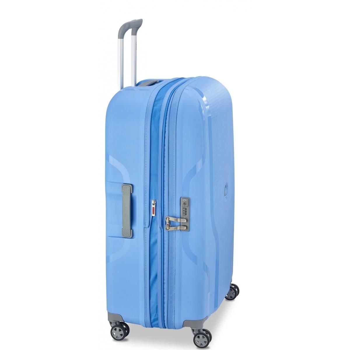 Delsey Grande valise ultra-légère Clavel TSA polypropylène 76cm