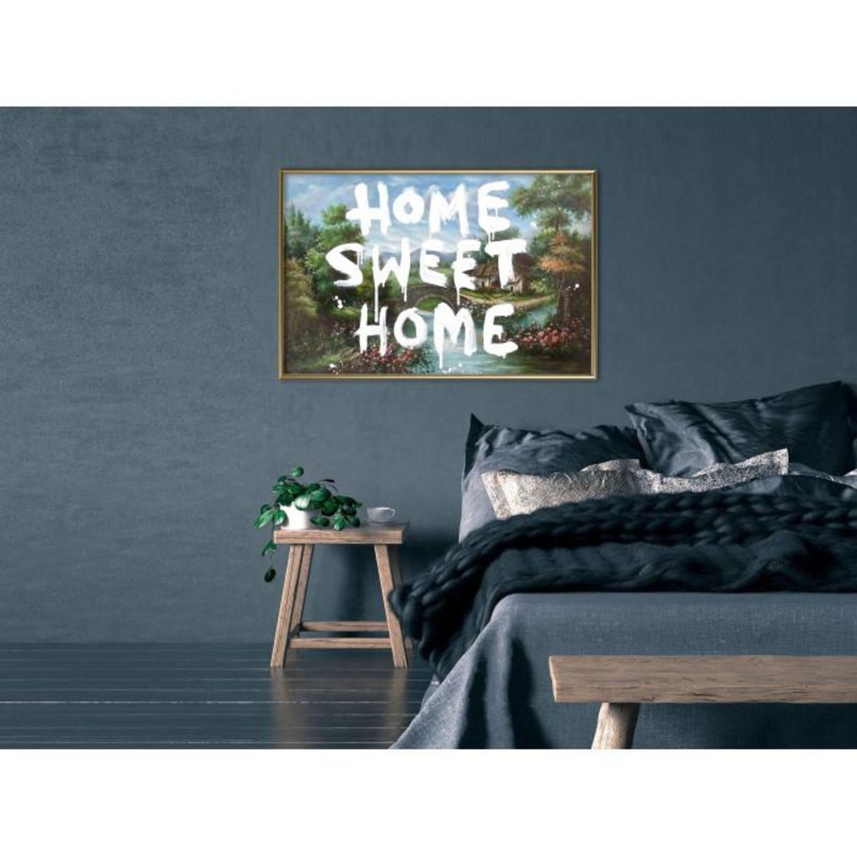 Paris Prix Affiche Murale Encadrée  There's No Place Like Home