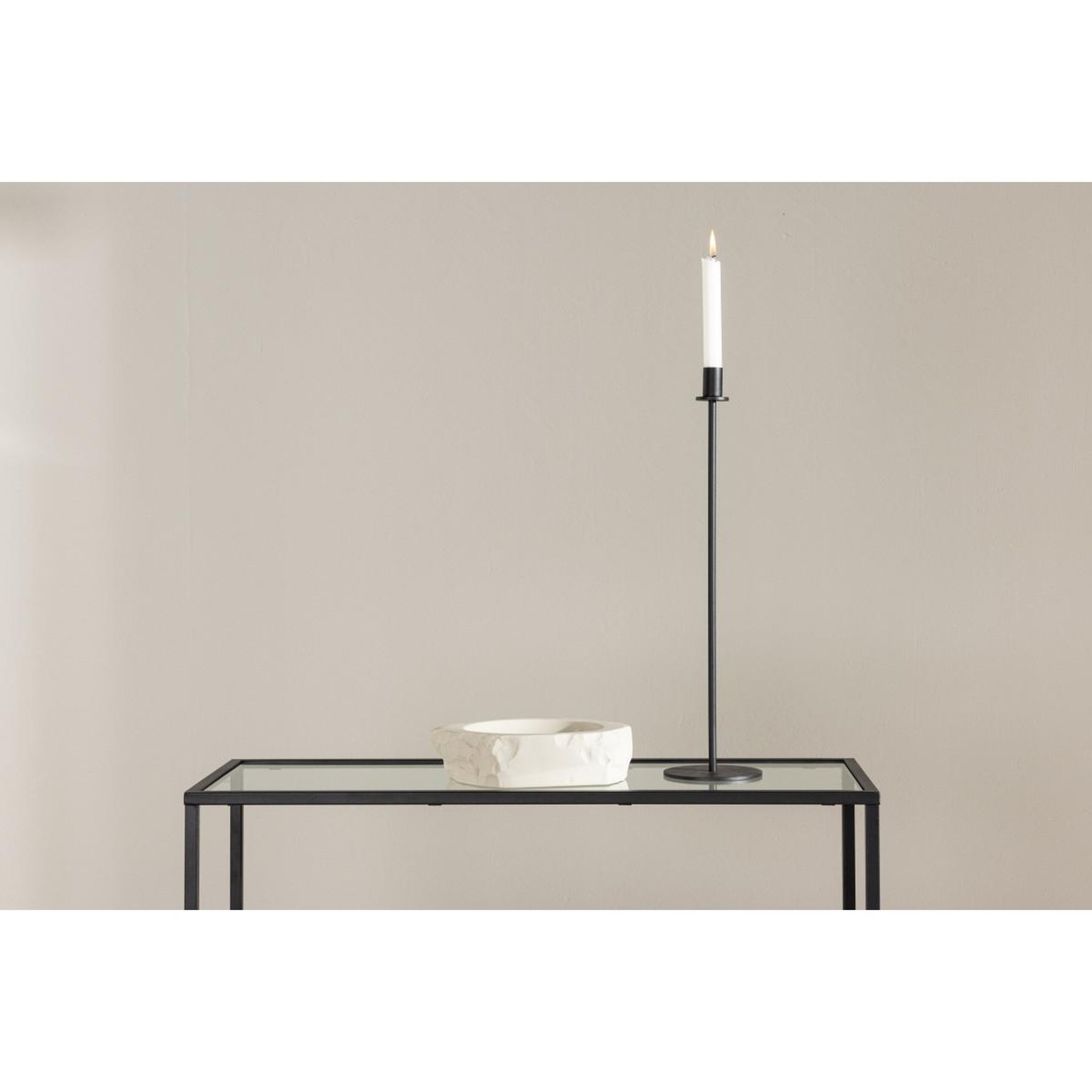 Voir la diapositive 6 : Paris Prix Console design en verre  bogota  80cm noir