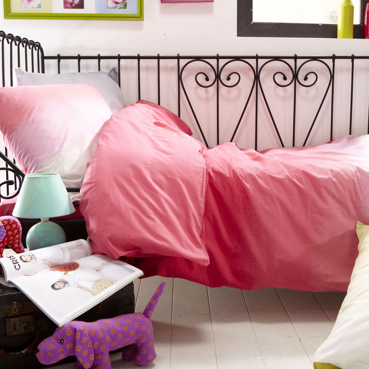 Parure housse de couette 100% coton TIE AND DIE