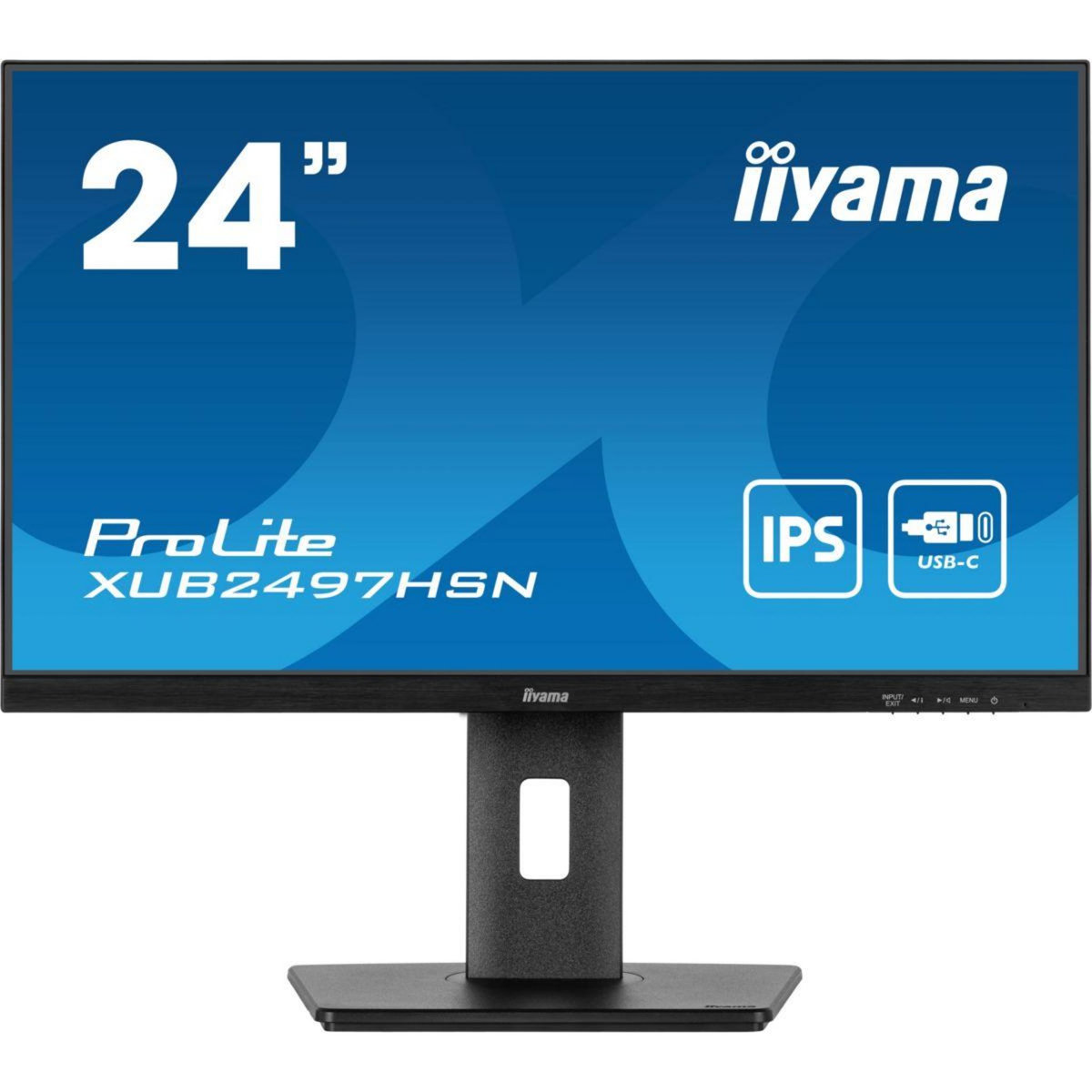 Iiyama Ecran PC PROLITE XUB2497HSN-B2 24'' Plat IPS