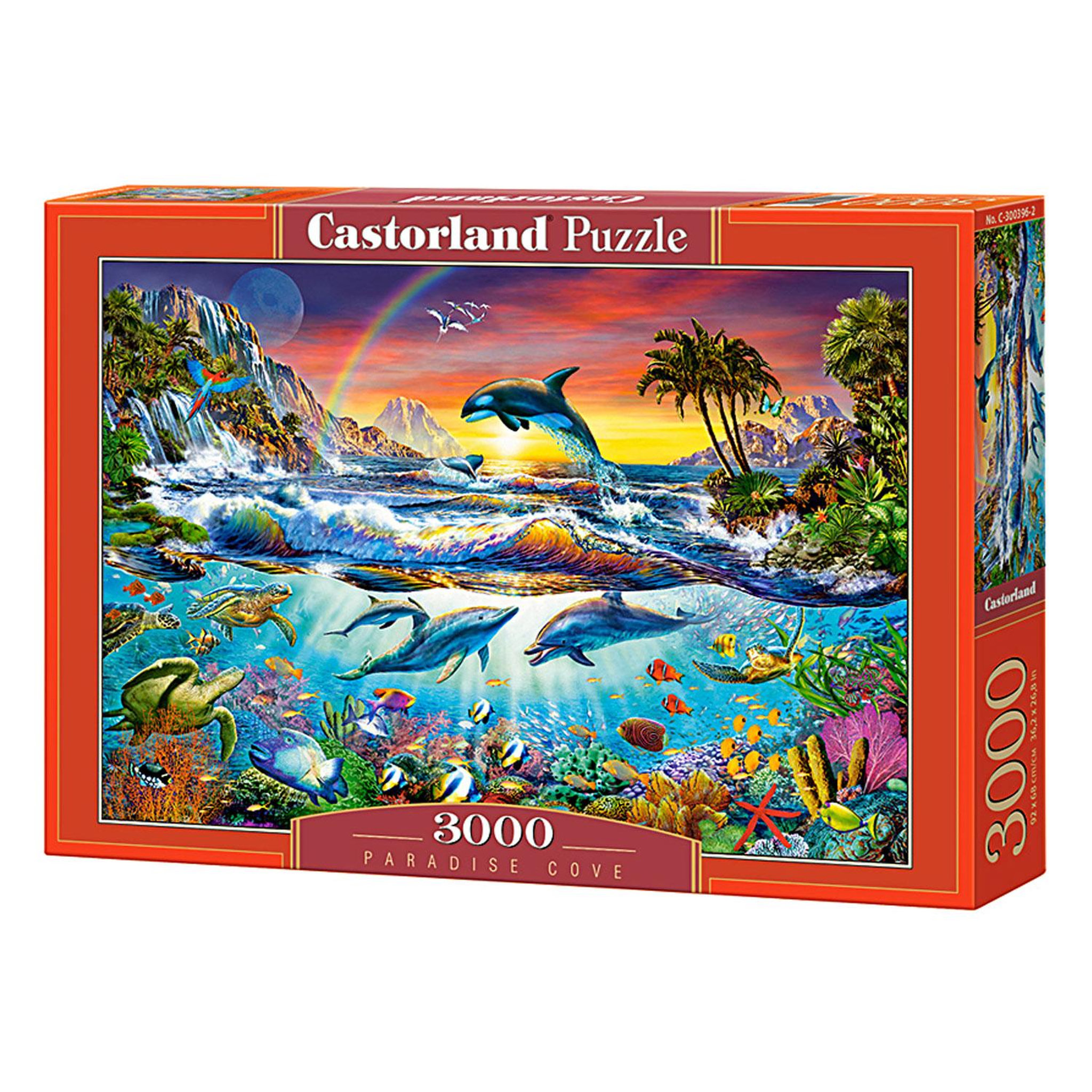 Voir la diapositive 2 : Castorland Puzzle 3000 pièces : paradis aquatique