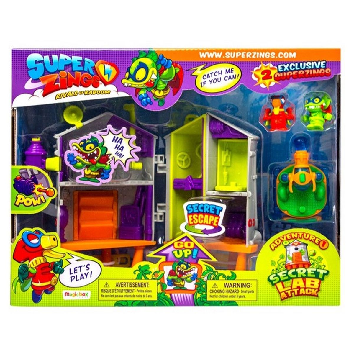 GOLIATH Laboratoire secret Super Zings