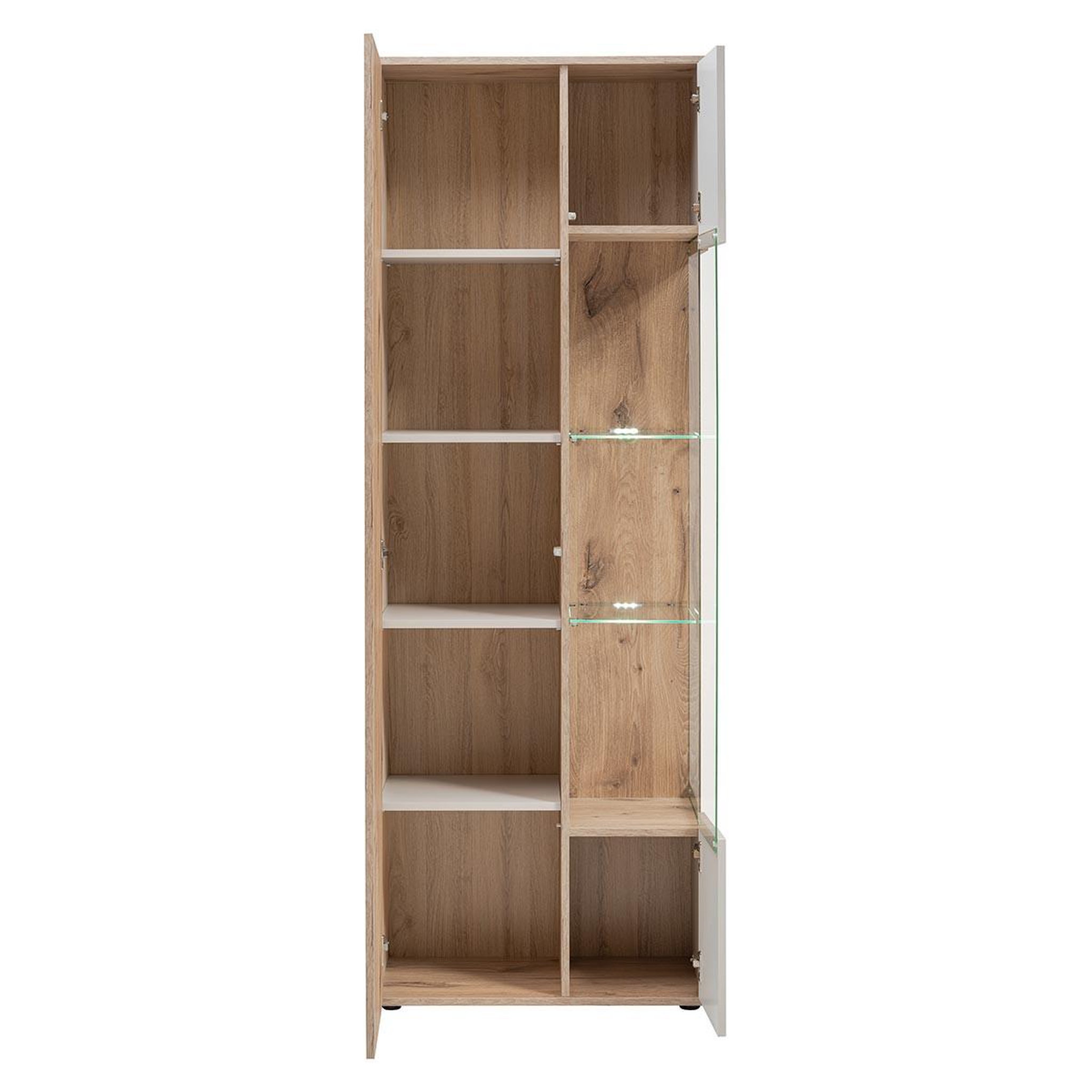Voir la diapositive 3 : Paris Prix Ensemble meuble tv rainuré  catalina  320cm naturel
