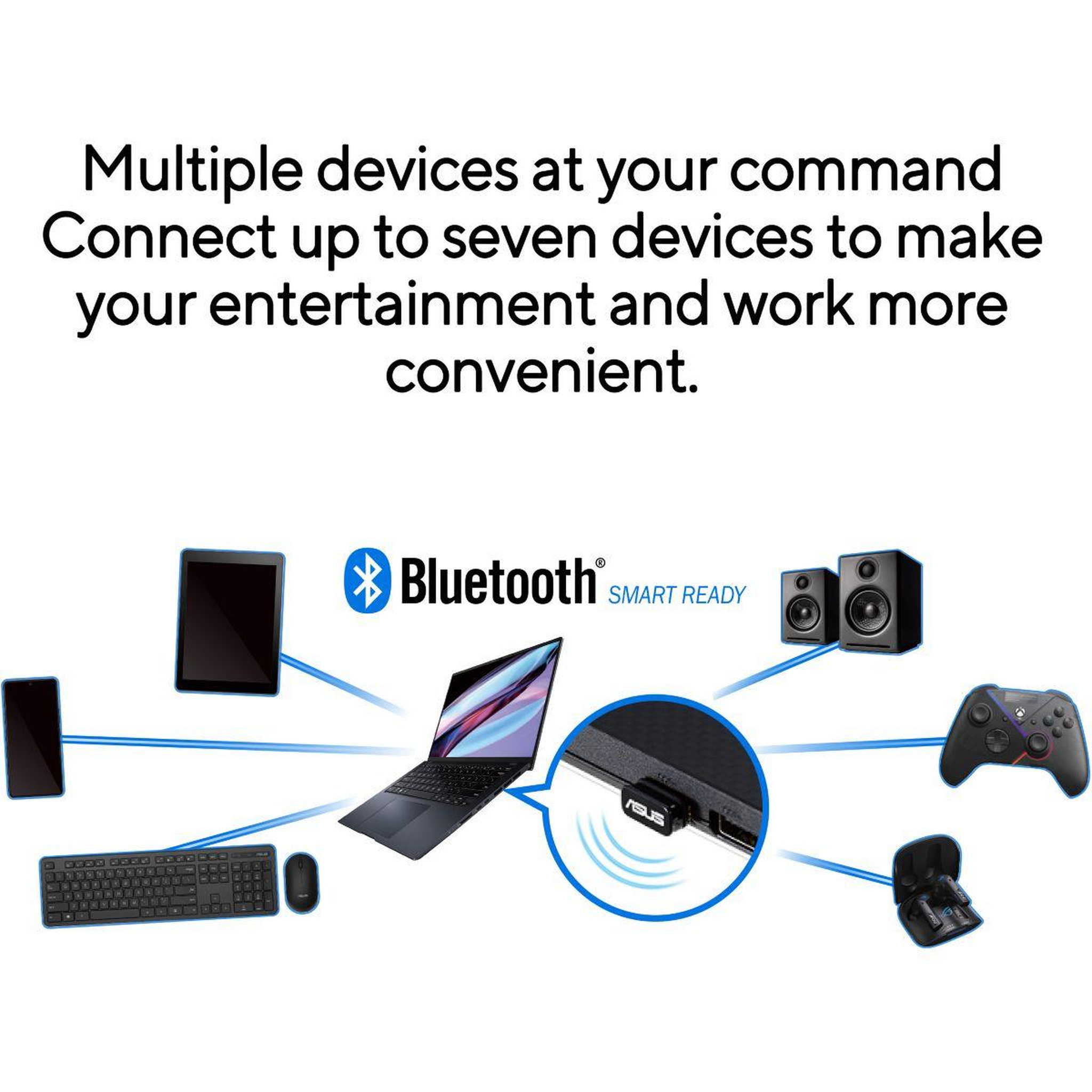 Voir la diapositive 4 : ASUS Clé bluetooth usb-bt540