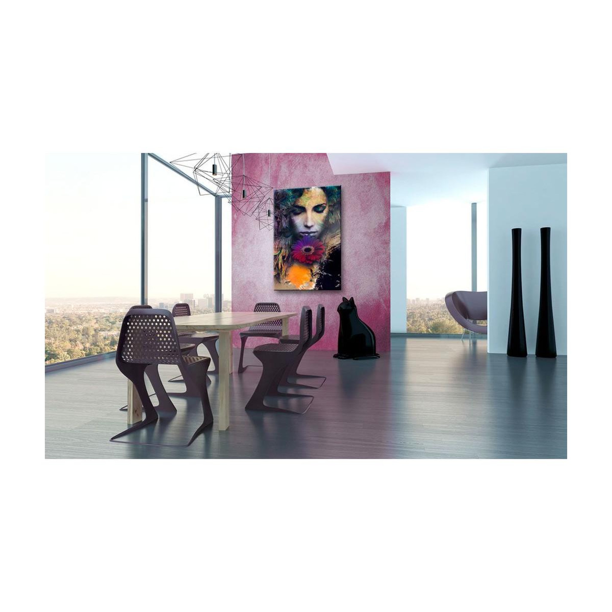 Voir la diapositive 2 : Paris Prix Tableau Imprimé  Fille Sensuelle