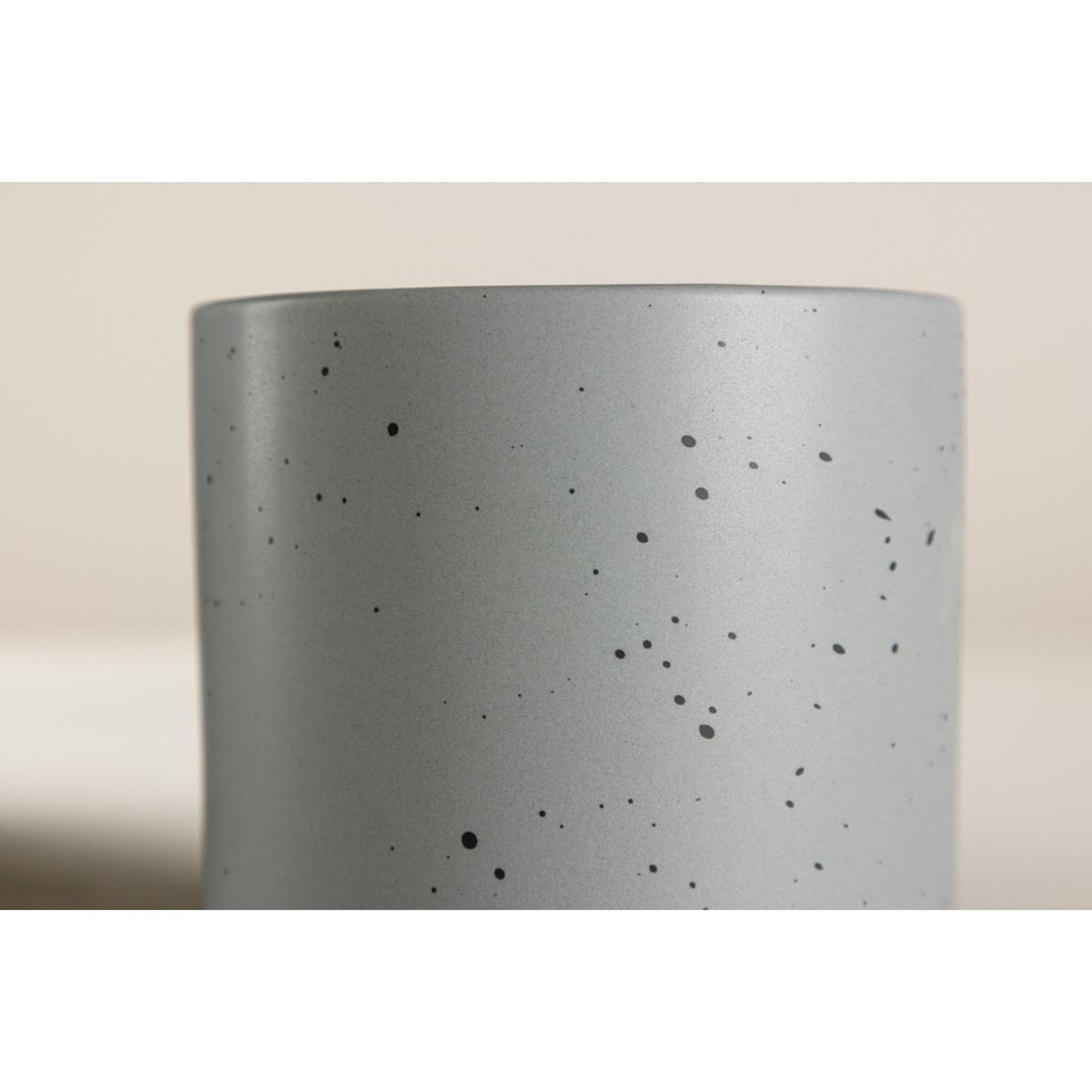 Voir la diapositive 3 : Paris Prix Pot Déco en Céramique  Sane  11cm Gris Foncé