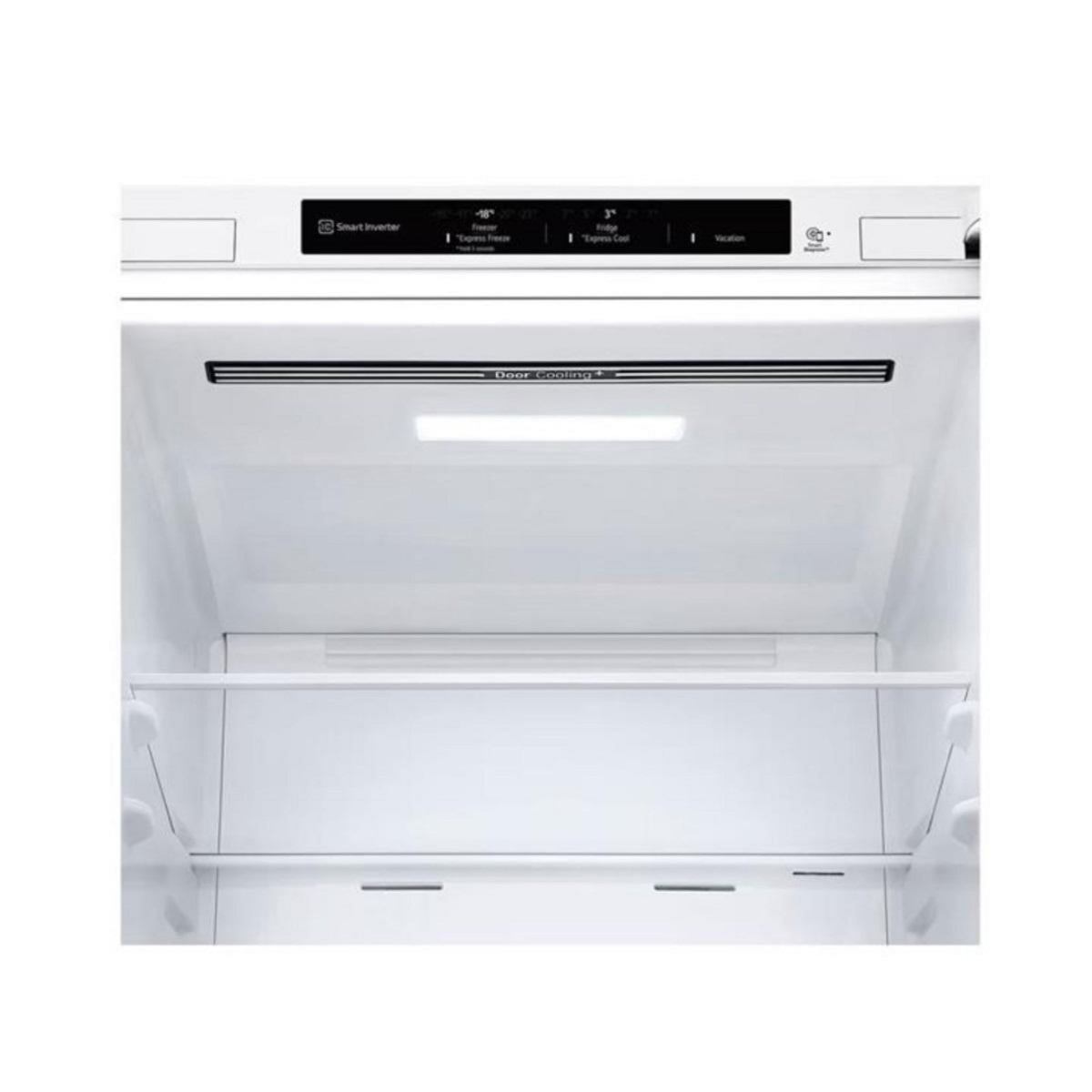 LG Réfrigérateur combiné 186cm 344l ventilé blanc - GBV3100ESW