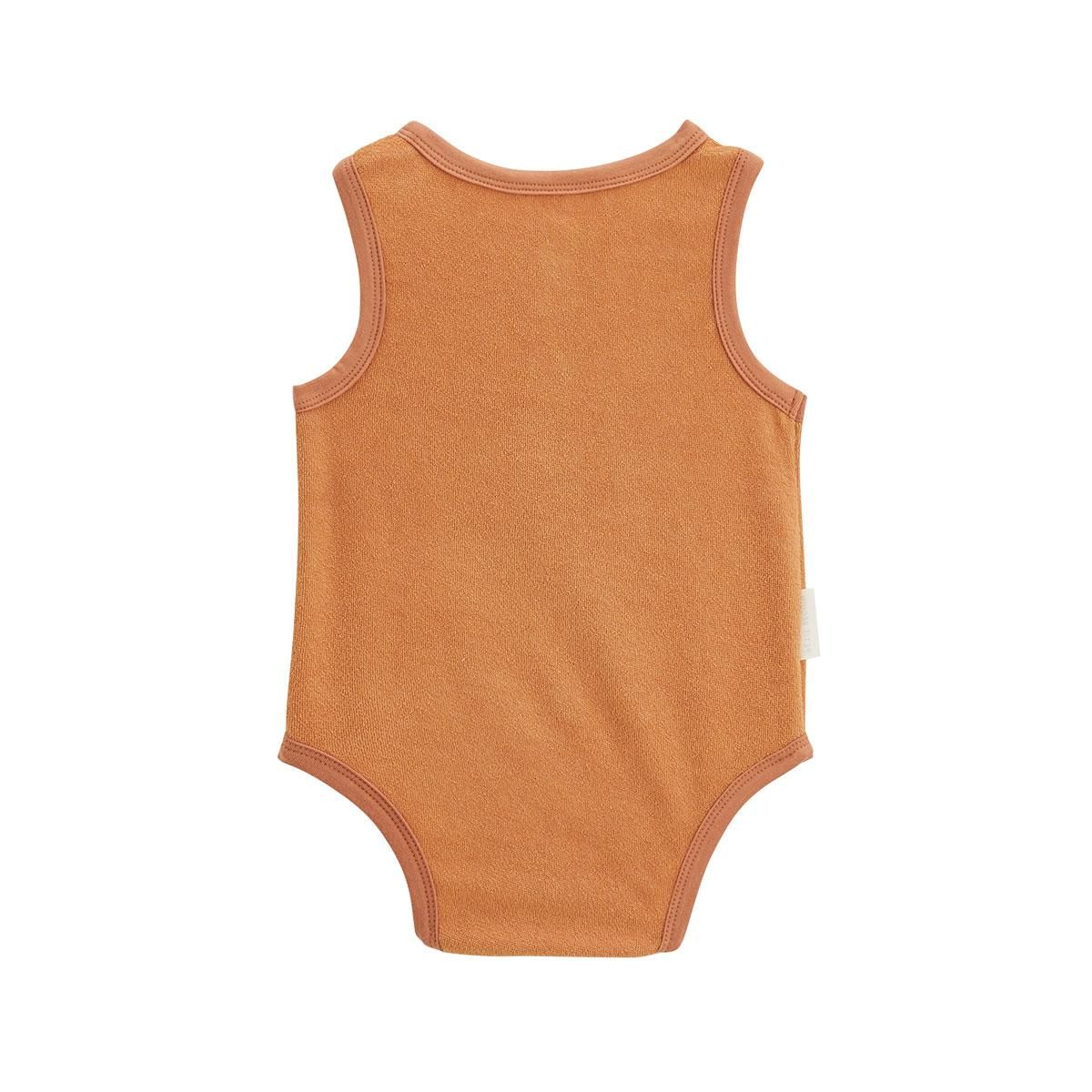 Petit Béguin Lot de 2 bodies bébé sans manches en éponge Mio