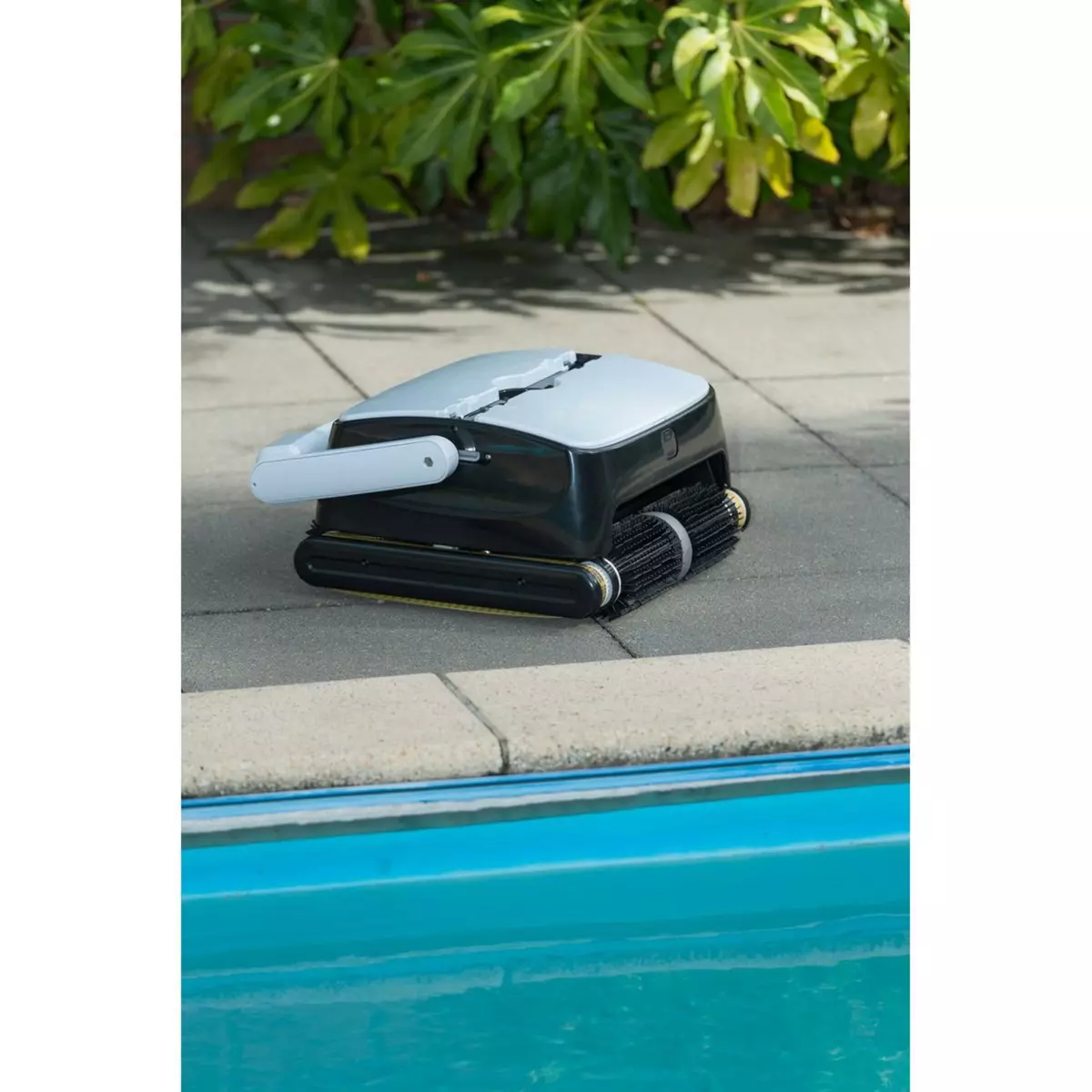 UBBINK Robot de piscine Robotclean Accu 4 Pool noir et blanc