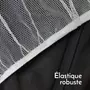 Monsieur Bébé Lot de 5 moustiquaires universelles pour poussette et landau - Blanc transparent