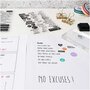 RICO DESIGN Bloc acrylique - tampons transparents - bullet journal