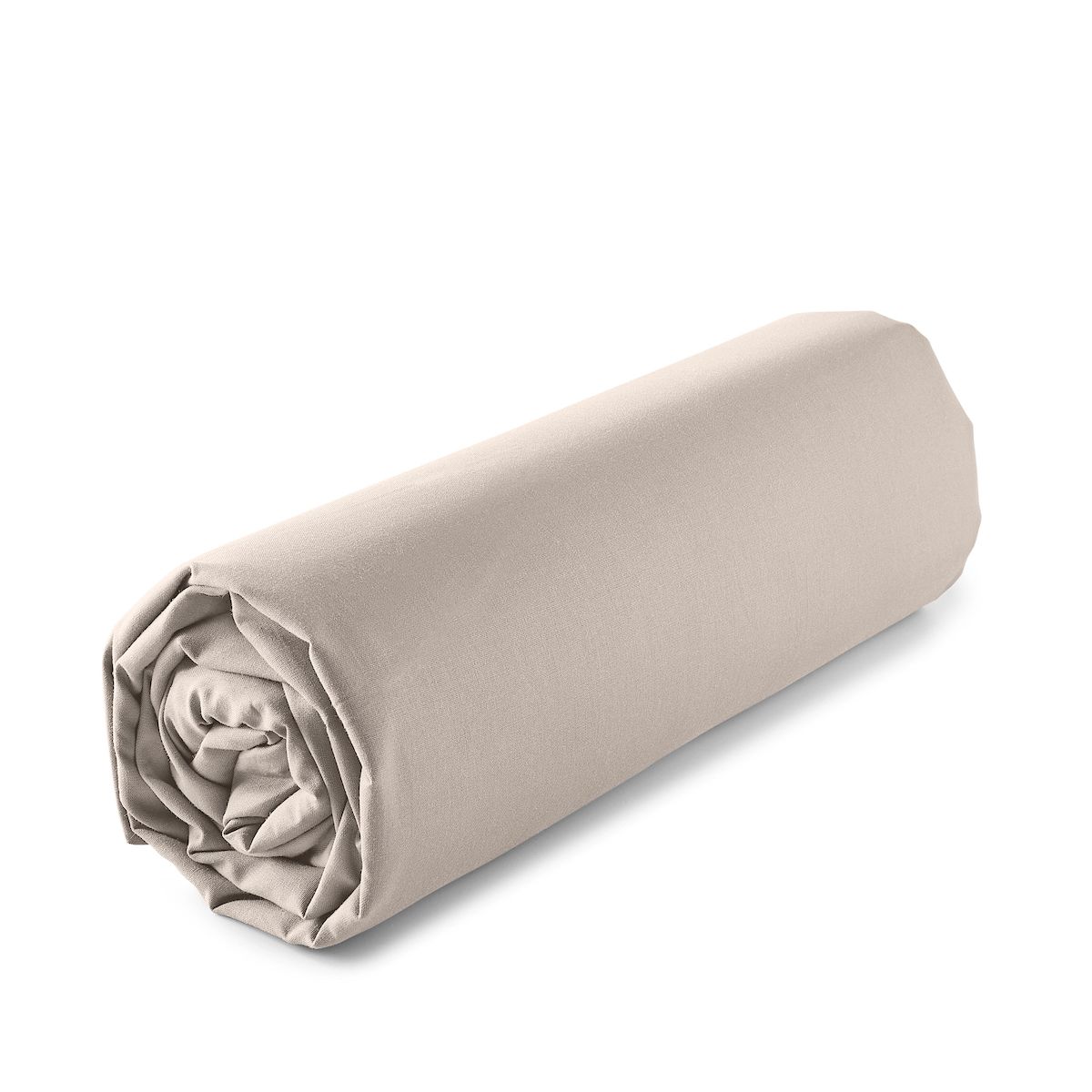 ACTUEL Drap housse uni en percale de coton 70 fils collection permanente