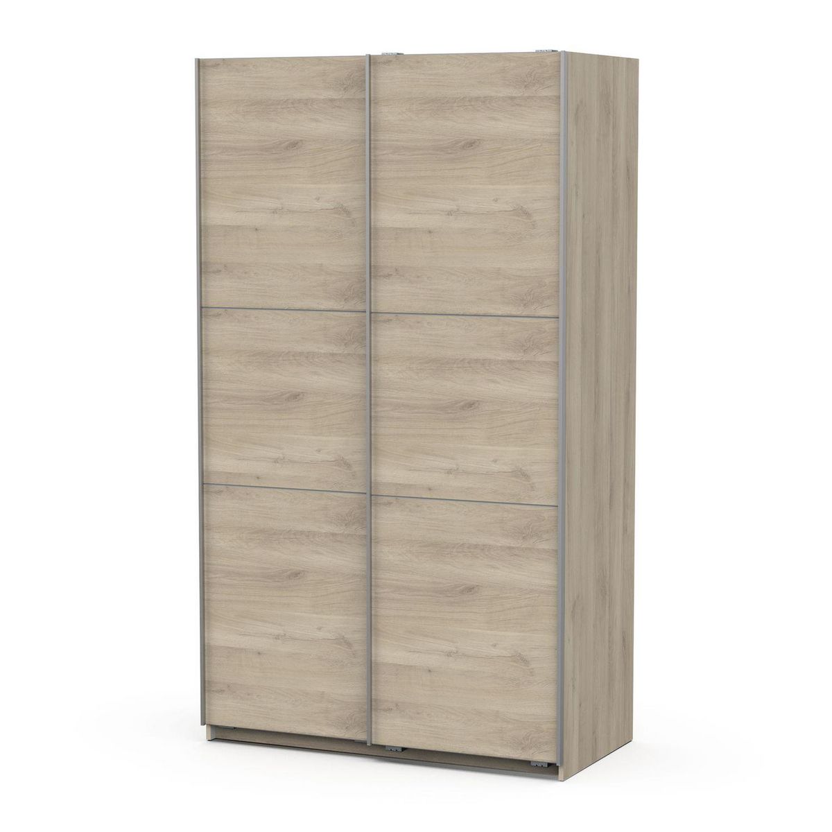 Armoire 2 portes coulissantes L120 cm THIBAULT