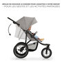 Voir la diapositive 9 : KINDERKRAFT Poussette 3 roues tout-terrain Helsi 2