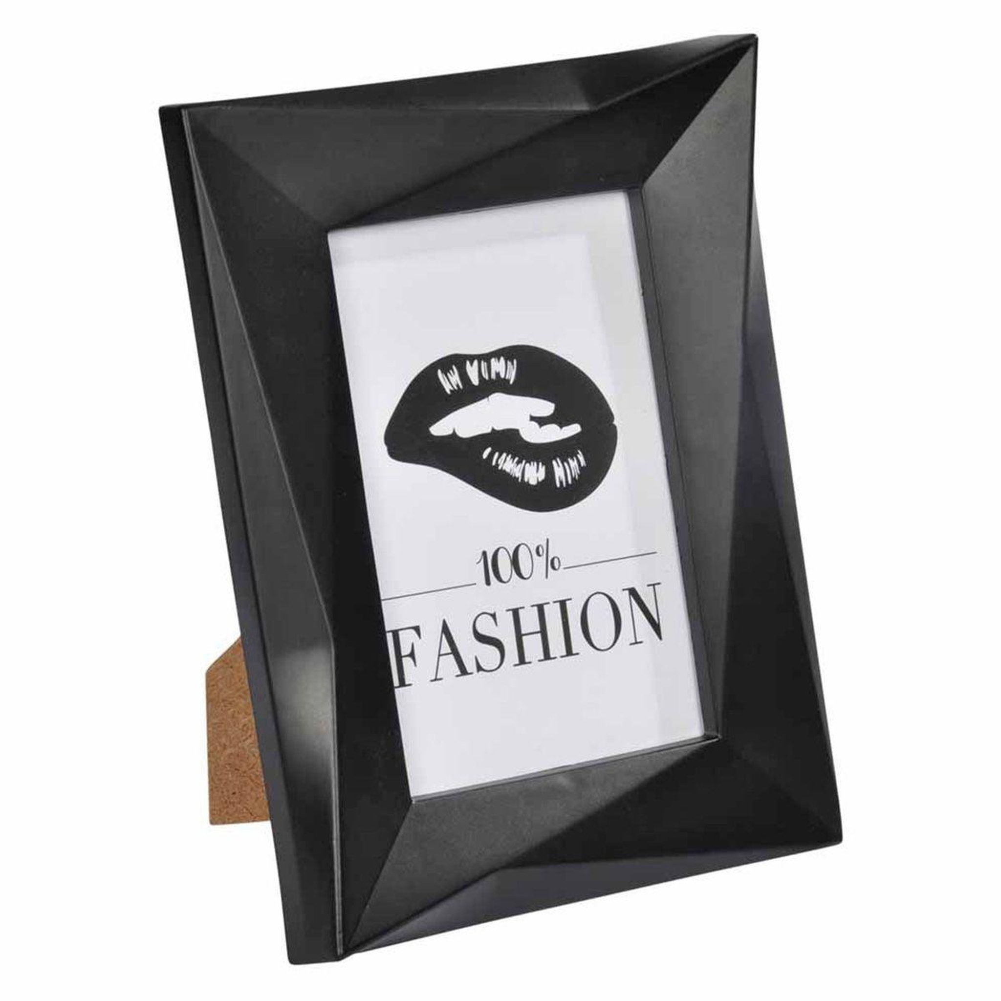Voir la diapositive 1 : HOMEA Cadre photo déco  origami frame  13x18cm noir