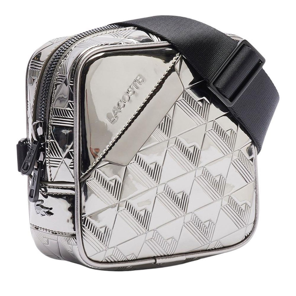 Lacoste Sacoche Argent Homme Lacoste Blend