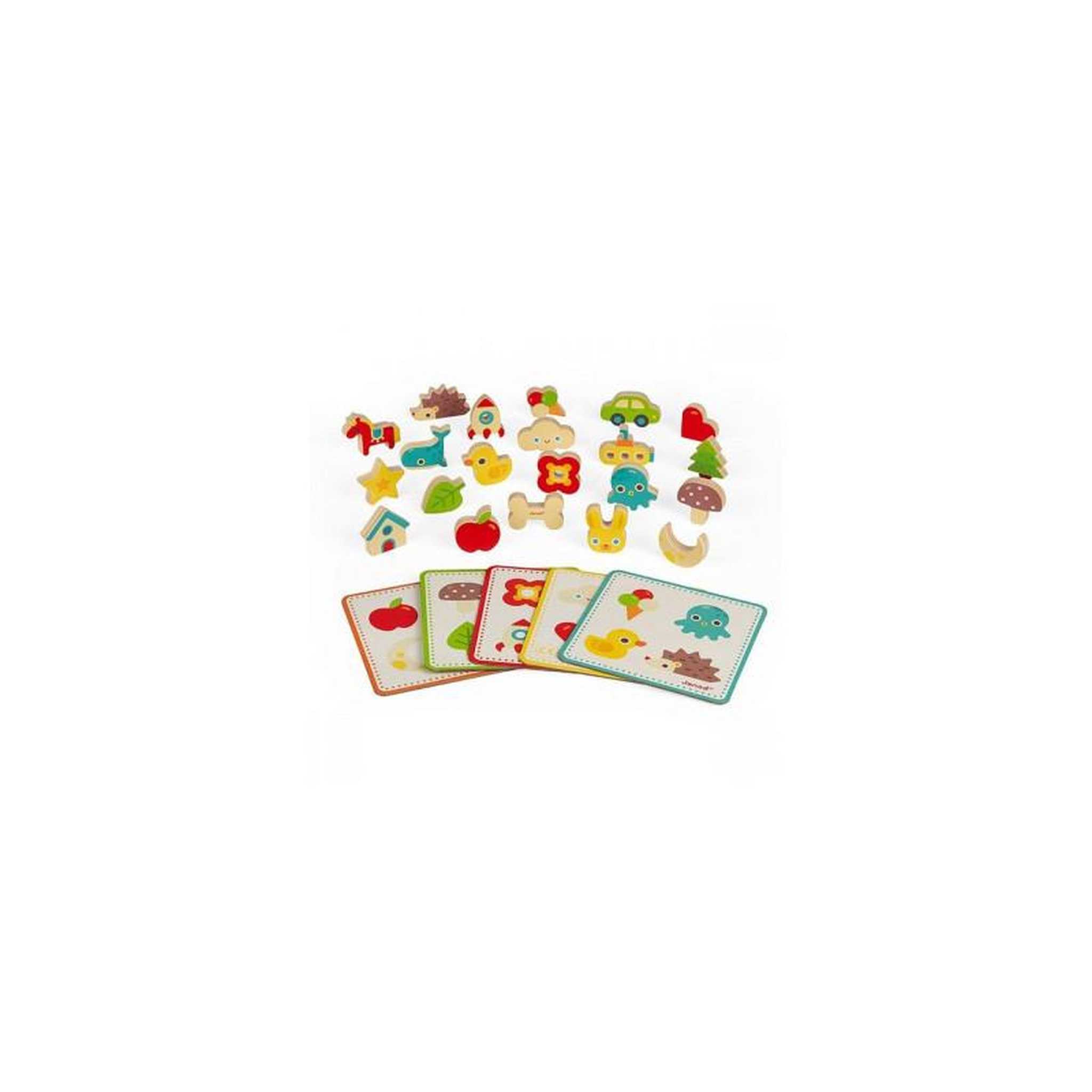 JANOD Jeu de reconnaissance tactile Janod Memory Touch
