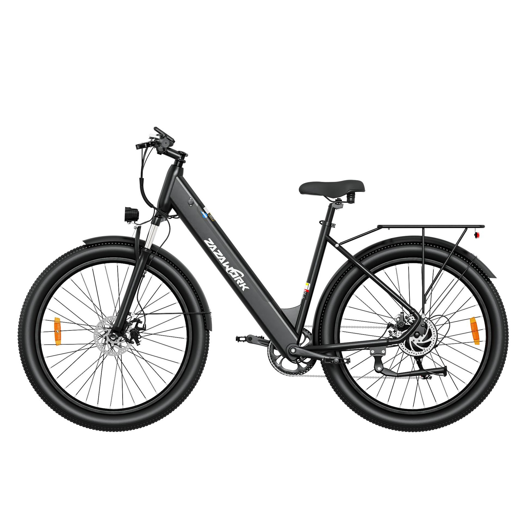 ZAZAWORK Vélo électrique urbain ZAZAWORK C28. Coloris disponibles : Blanc, Noir