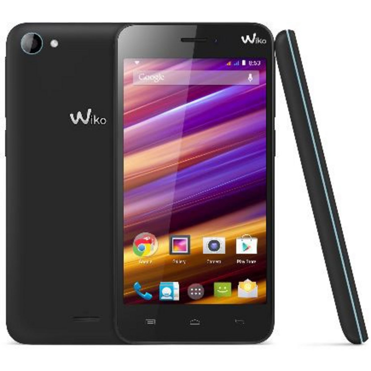 WIKO Smartphone Jimmy Noir & Bleu