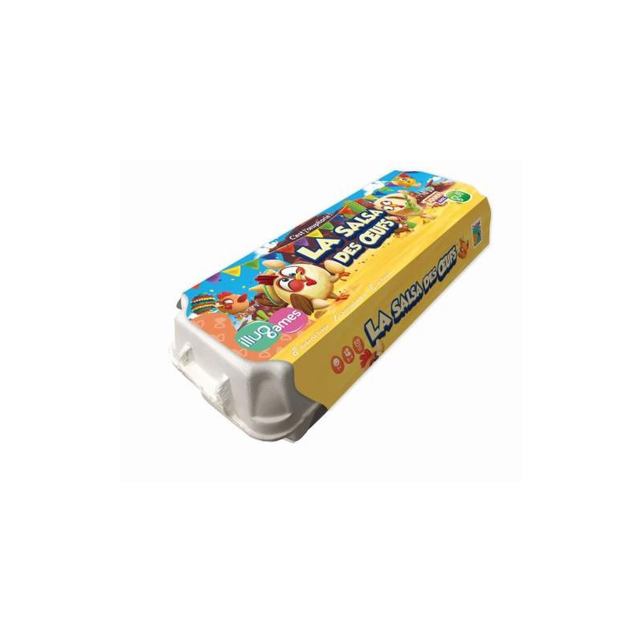 Asmodee ASMODEE - La salsa des oeufs GULLI - Jeu de societe enfant