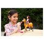Voir la diapositive 2 : MATTEL Coffret Poupée Lucky et son cheval Spirit 