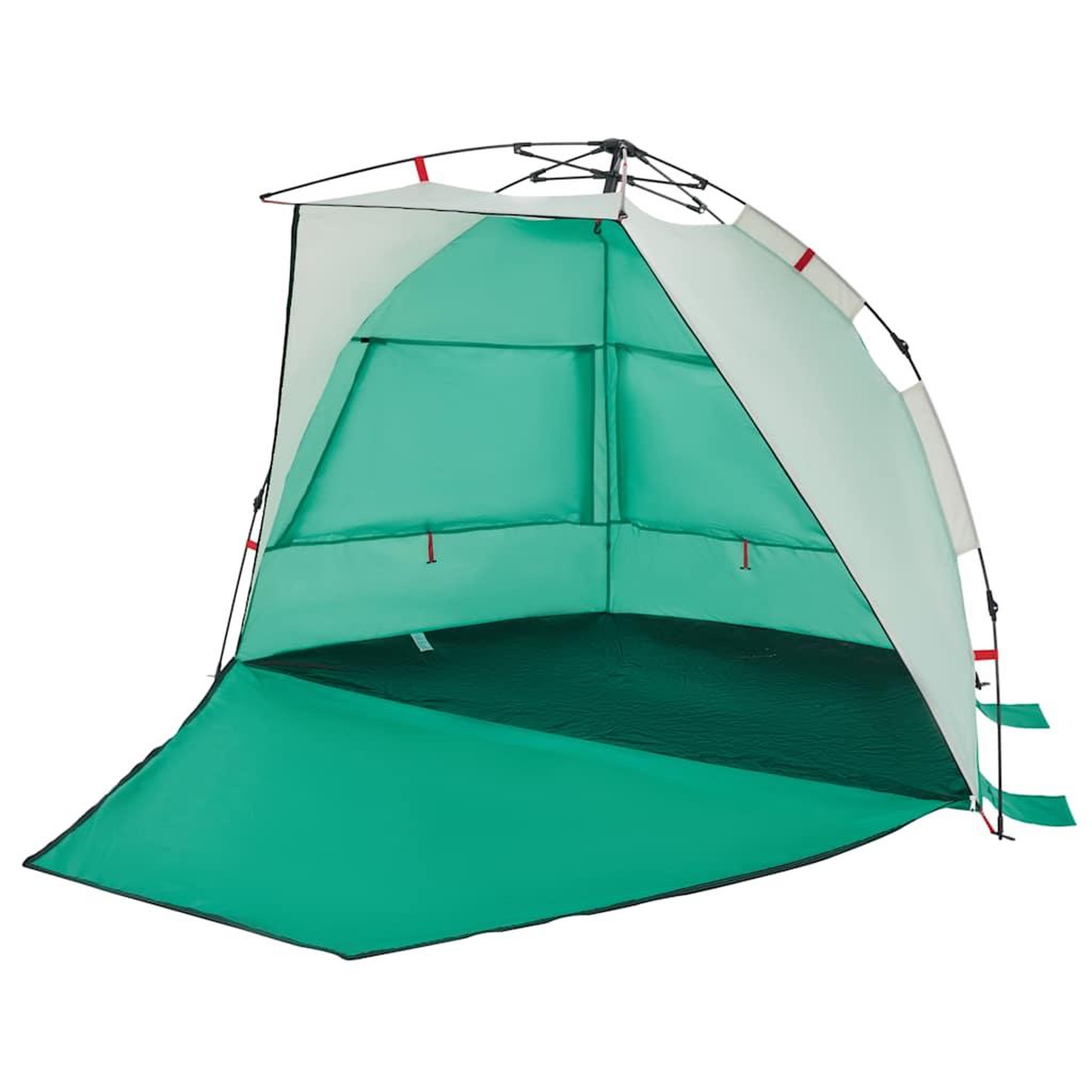 Voir la diapositive 5 : VIDAXL Tente de plage 2 personnes liberation rapide impermeable