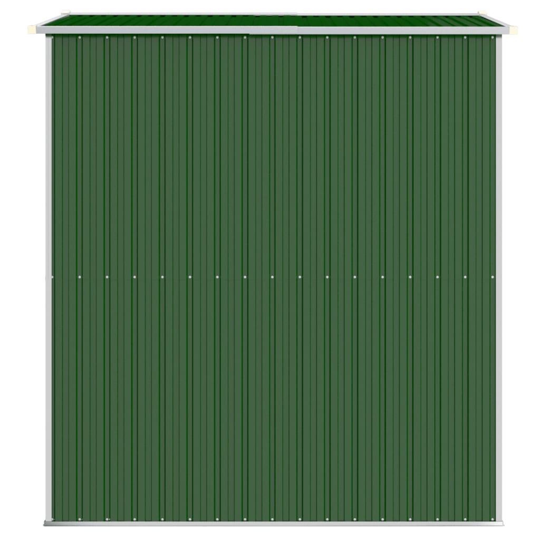 Voir la diapositive 5 : VIDAXL Abri de jardin Vert 192x191x223 cm Acier galvanise