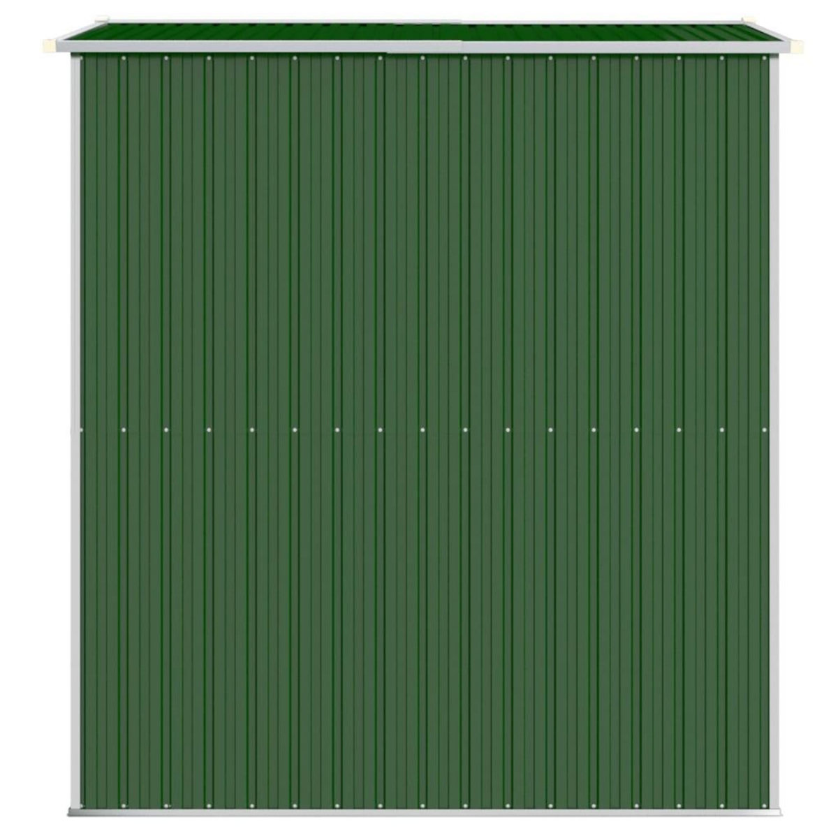 VIDAXL Abri de jardin Vert 192x191x223 cm Acier galvanise