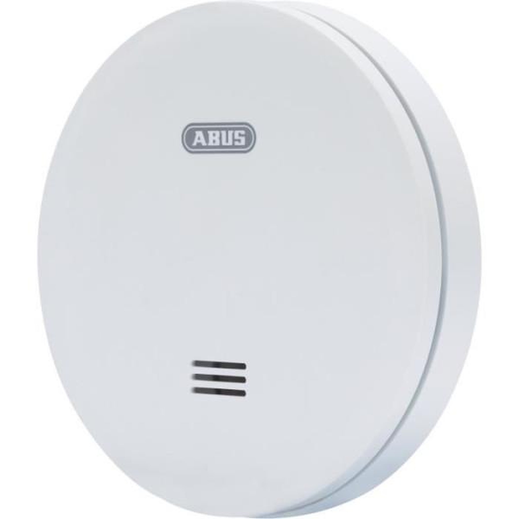 Voir la diapositive 2 : ABUS Détecteur de fumée - ABUS - RWM160 - Design ultraplat - Protection 40 m² - Alarme 85 dB - Pile lithium 10 ans