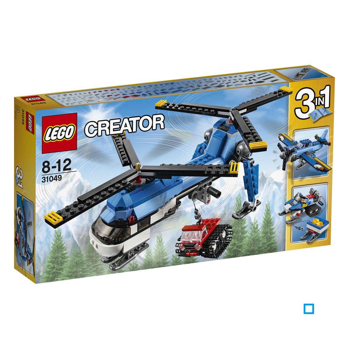 LEGO Creator 31049 - L'hélicoptère à double rotor