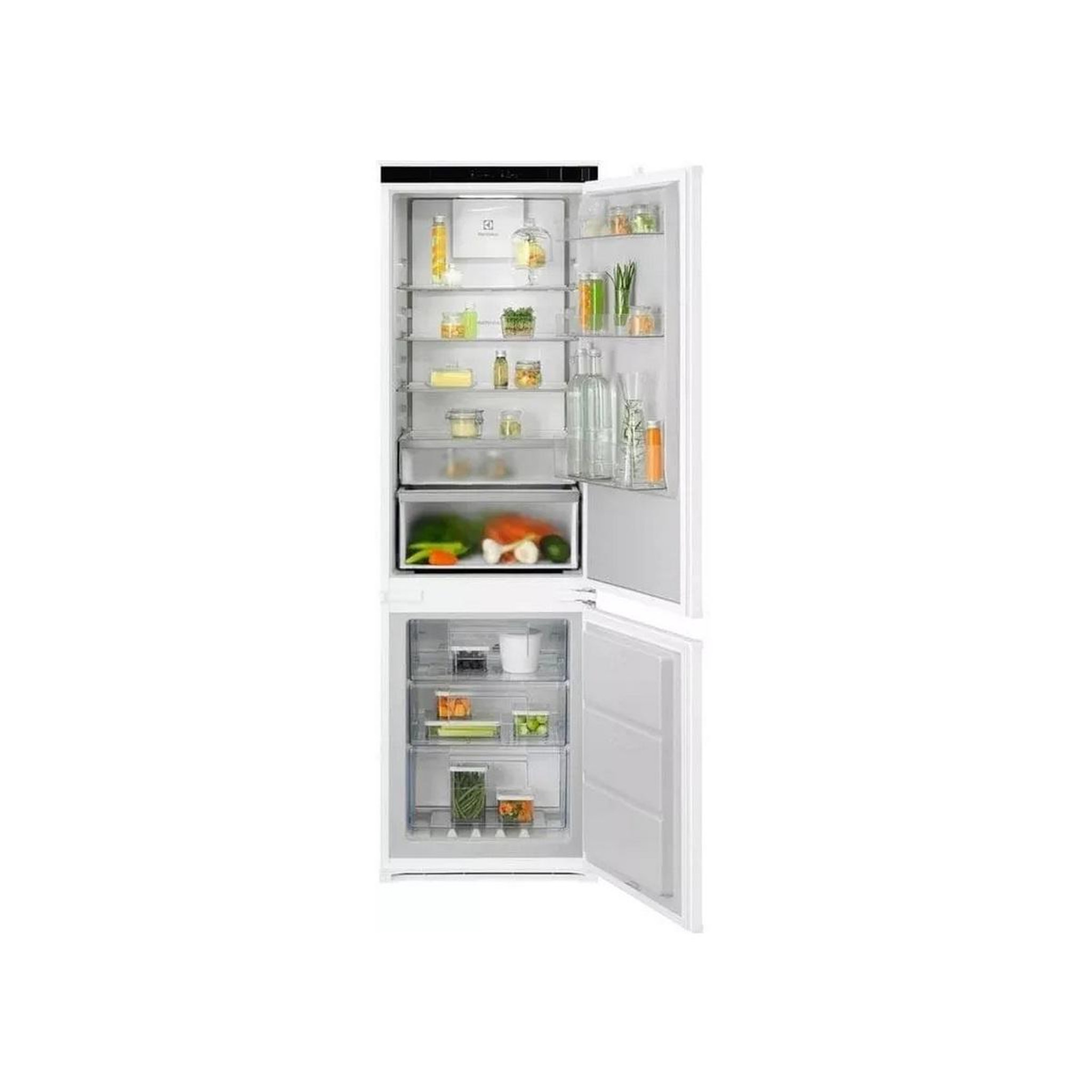 ELECTROLUX Réfrigérateur combiné intégrable à glissières 248l - ena7ce18s1
