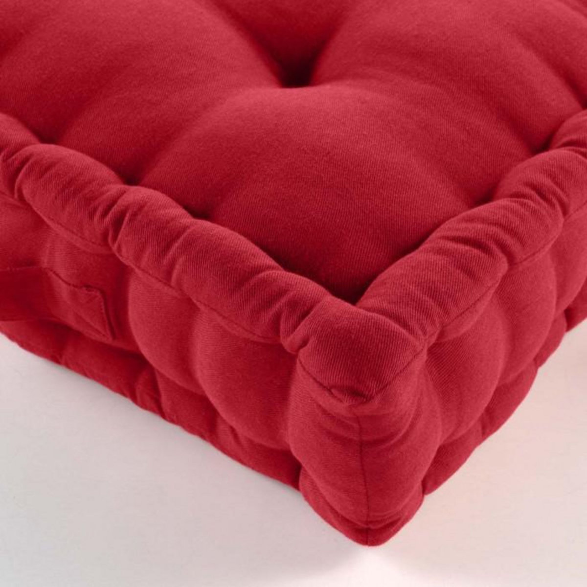 Paris Prix Coussin de Sol  Twily  50x50cm Rouge