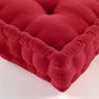 Voir la diapositive 3 : Paris Prix Coussin de Sol  Twily  50x50cm Rouge