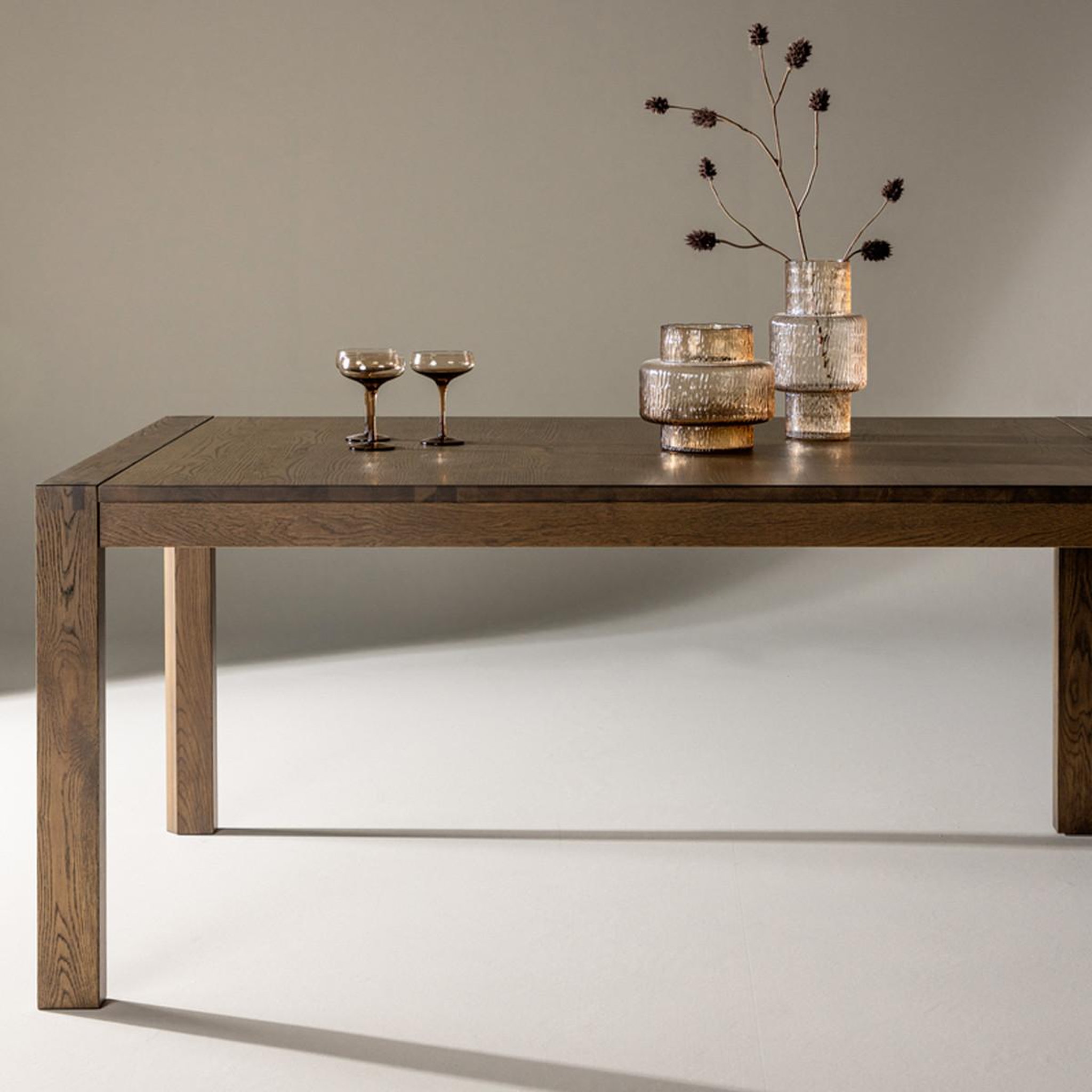 Voir la diapositive 5 : Paris Prix Ensemble Table à Manger Extensible & 6 Chaises  Slider & Velvet  170-250cm Noir & Marron