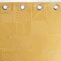 Voir la diapositive 3 : Paris Prix Rideau à Œillets Imprimé  Lineor  140x260cm Jaune