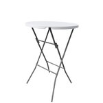 WERKAPRO Table mange debout pliante WERKA PRO  Ø80 x 110cm
