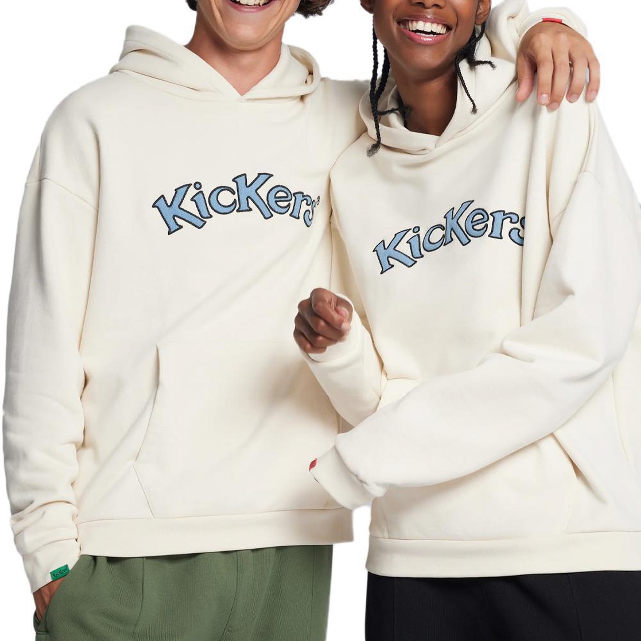 Voir la diapositive 2 : Kickers Sweat Beige Mixte Kickers Arch