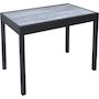 Voir la diapositive 1 : Habitat et Jardin Table de jardin en aluminium extensible  Lagos  - 140/280 x 90 x 76 cm - Gris
