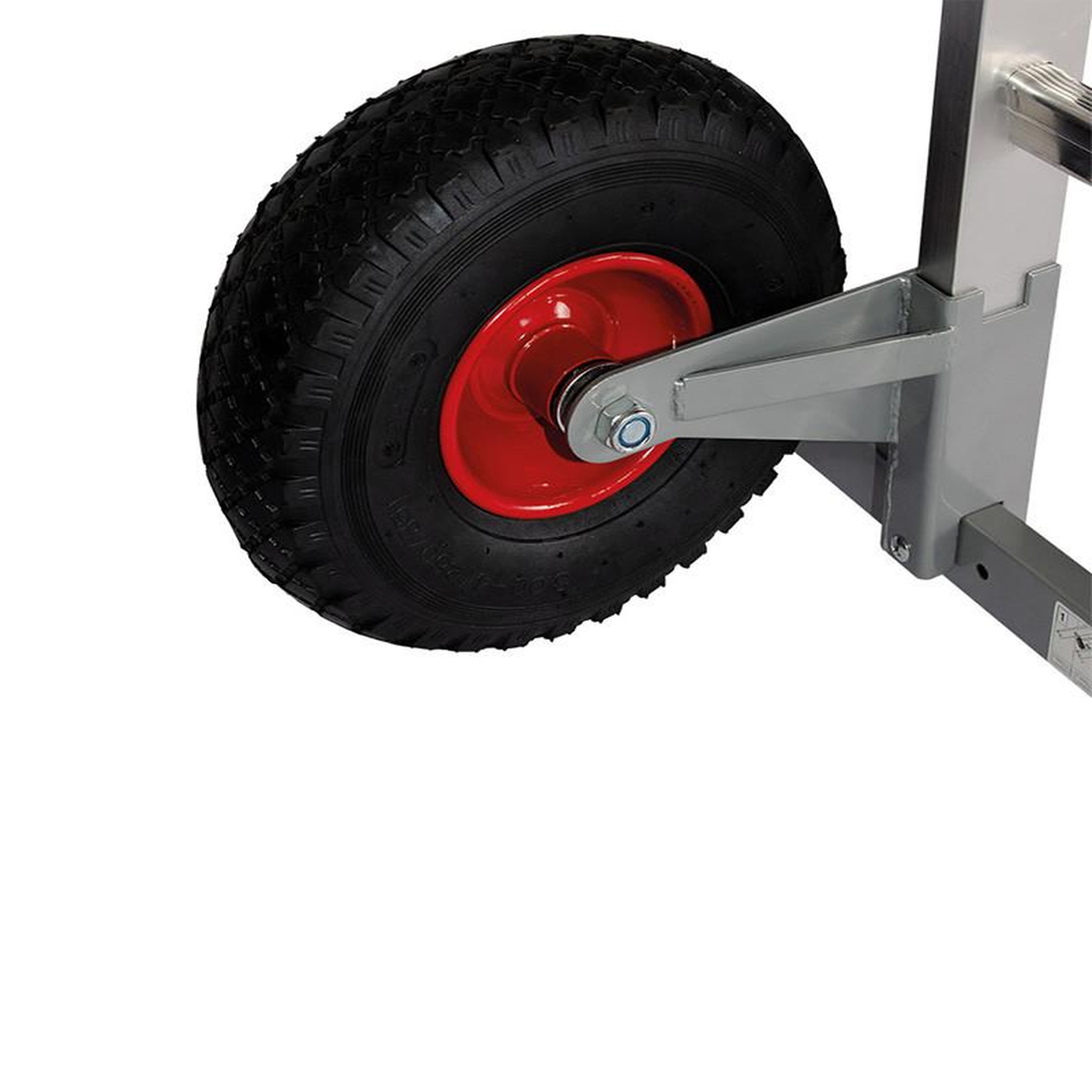 Voir la diapositive 5 : HAILO Echafaudage roulant de jardin tout-terrain 1,5m/3,5m en aluminium selekta h350